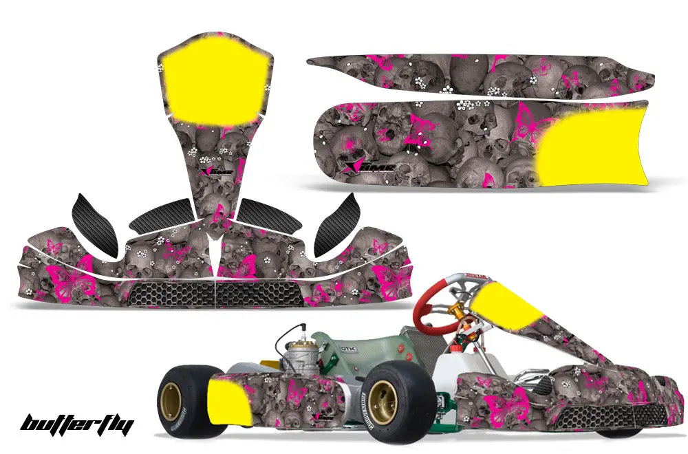 Tony Kart M4 Carene (Through 2016) - Kart Graphic Decal Kit 1