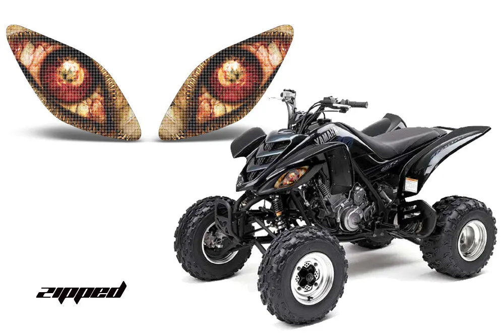 Yamaha Raptor 660 Headlight Graphics 7
