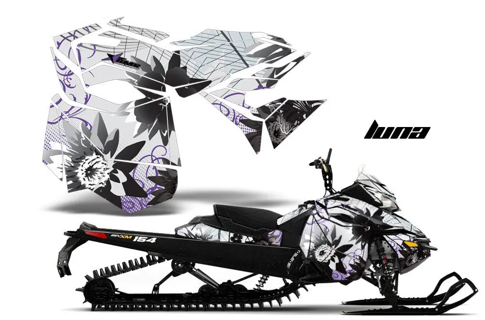 Ski Doo Rev Xm Summit Sled Snowmobile Graphic Wrap Kit (2013-2016) 1