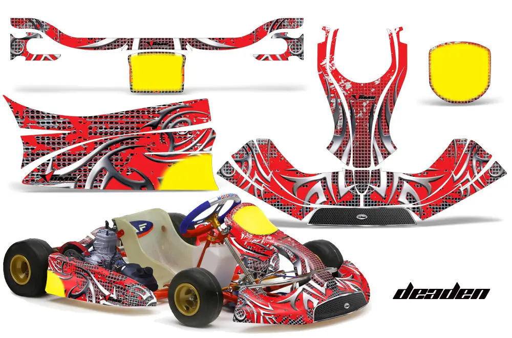 Kg Freeline Birel   - Kart Graphic Decal Kit 1