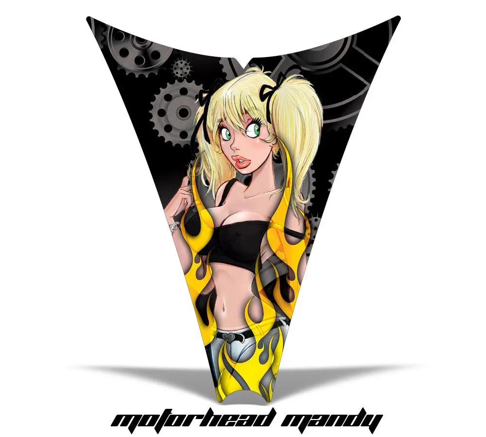 Ski Doo Rev Snowmobile Hood Wrap Kit 2004-2012 1