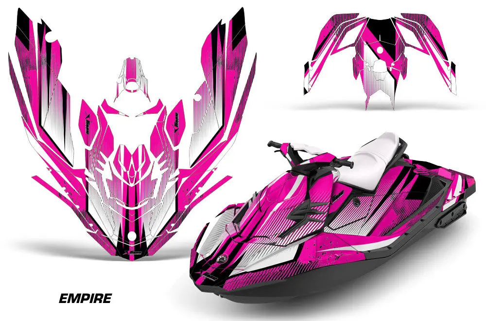 Sea Doo Bombardier Spark (2 Up) Jet Ski Graphics (2014-2023) 1