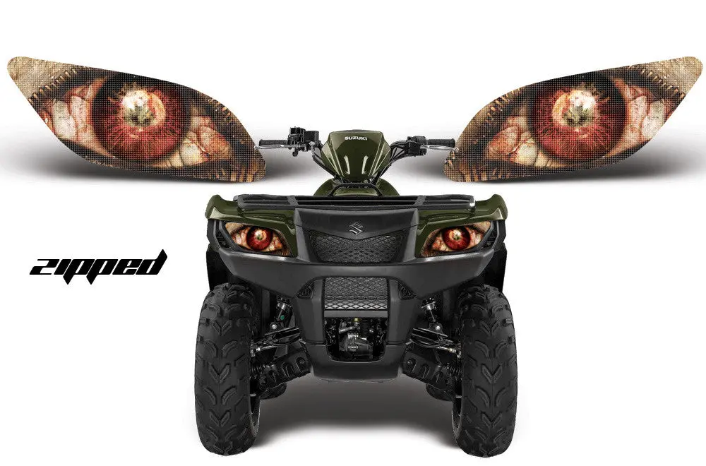 Suzuki King Quad Headlight Graphics 7