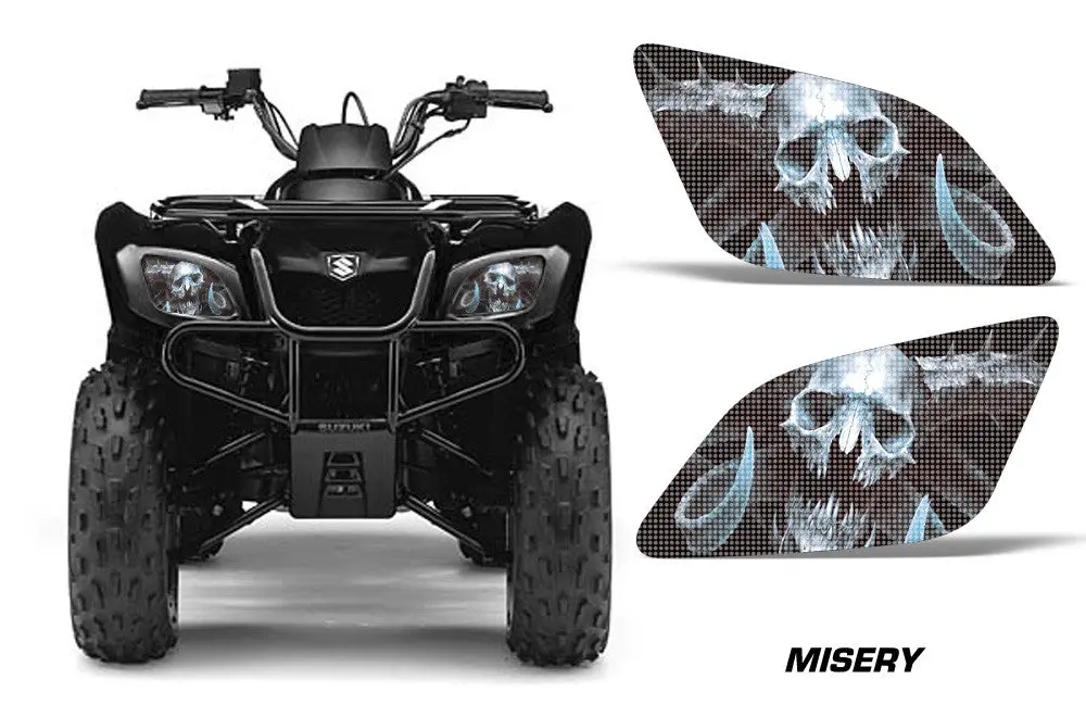 Suzuki Ozark 250 Quad Headlight Eye Graphics 8