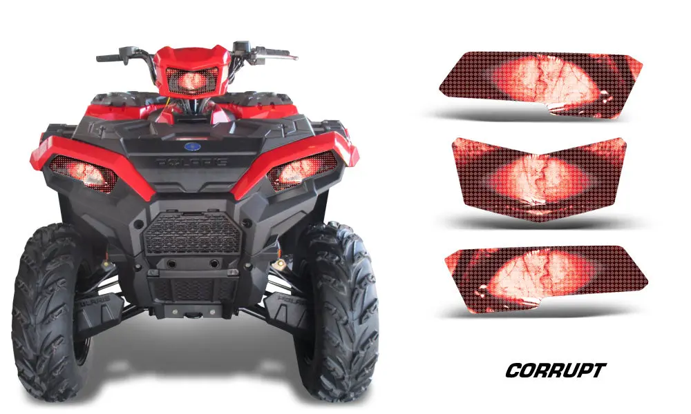 Polaris Sportsman 850 2017  Head Light Eye Graphics 9
