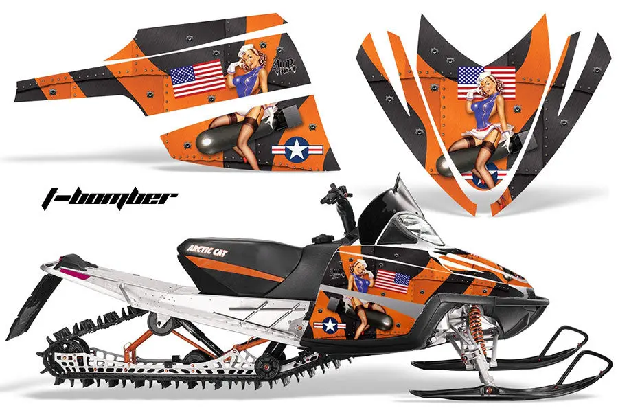 Arctic Cat M Series/Crossfire Sled Snowmobile Graphics Kits (2007-2011) 1