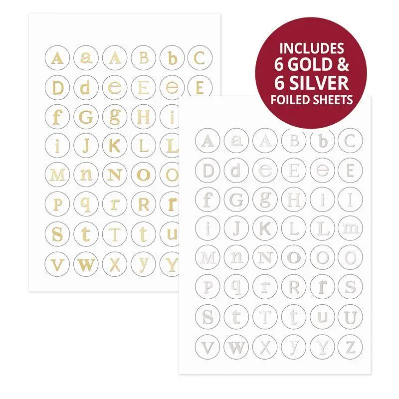 Ink Me! Letter Coins 1