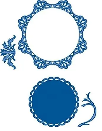 Marianne Design: Creatables Dies - Double Frame Set 1