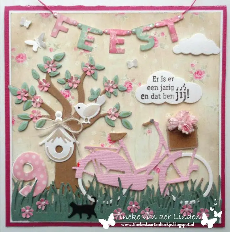 Marianne Design: Creatables Dies - Grass, Bird & House 2