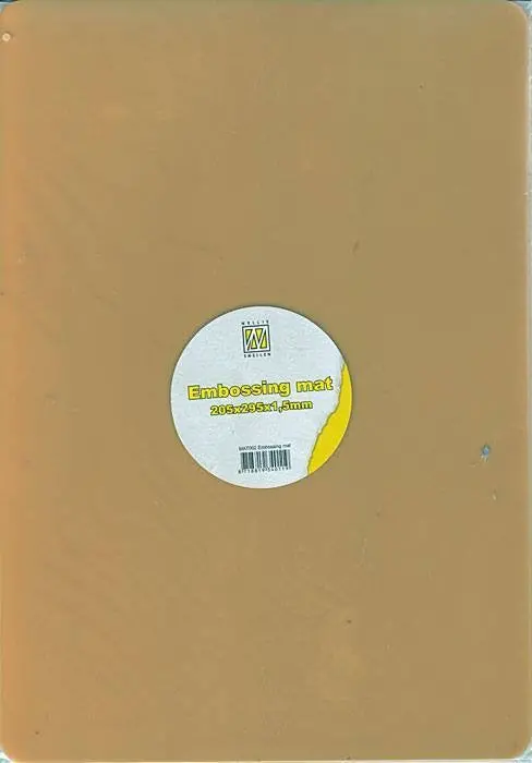 Mat002 Rubber Embossing Shim 205X295x1,5Mm, A4 1
