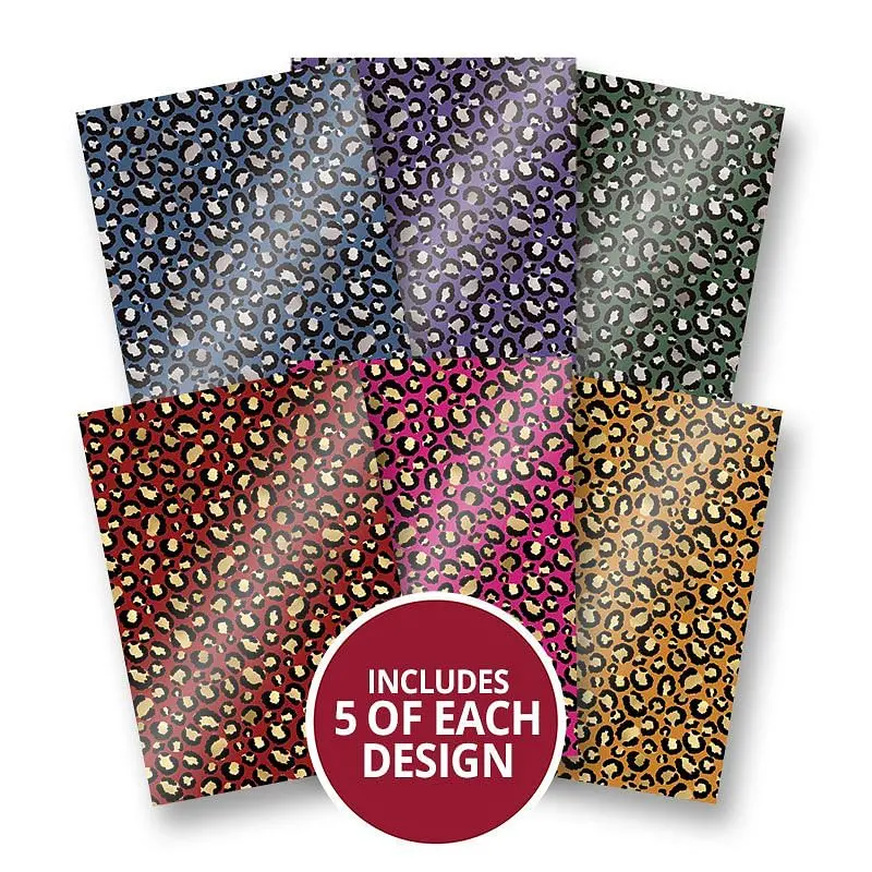 Designer Mirri Card - Lovely Leopard 1