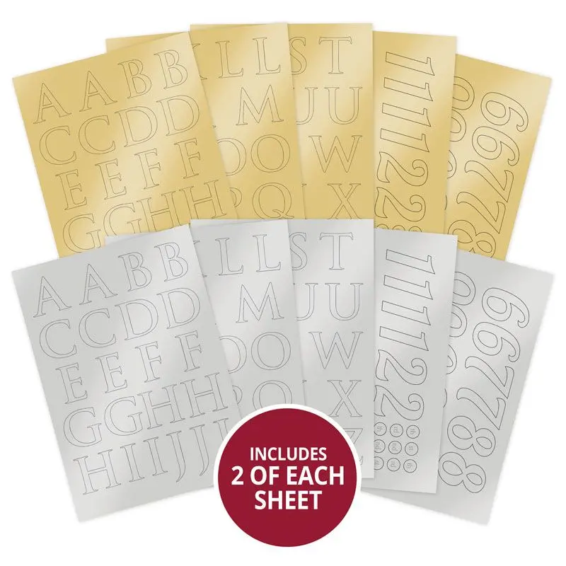 Essential Mirri Letters & Numbers Megabuy 1