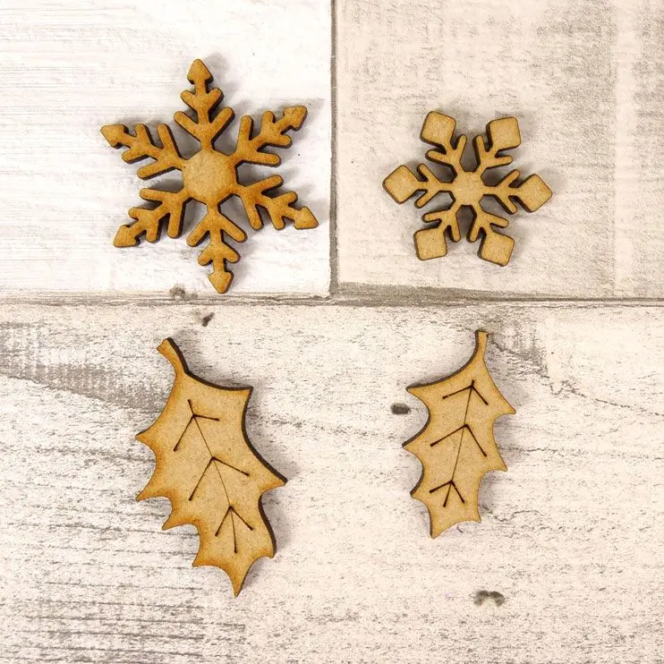 Forever Florals - Deck The Halls Mdf Shapes 1