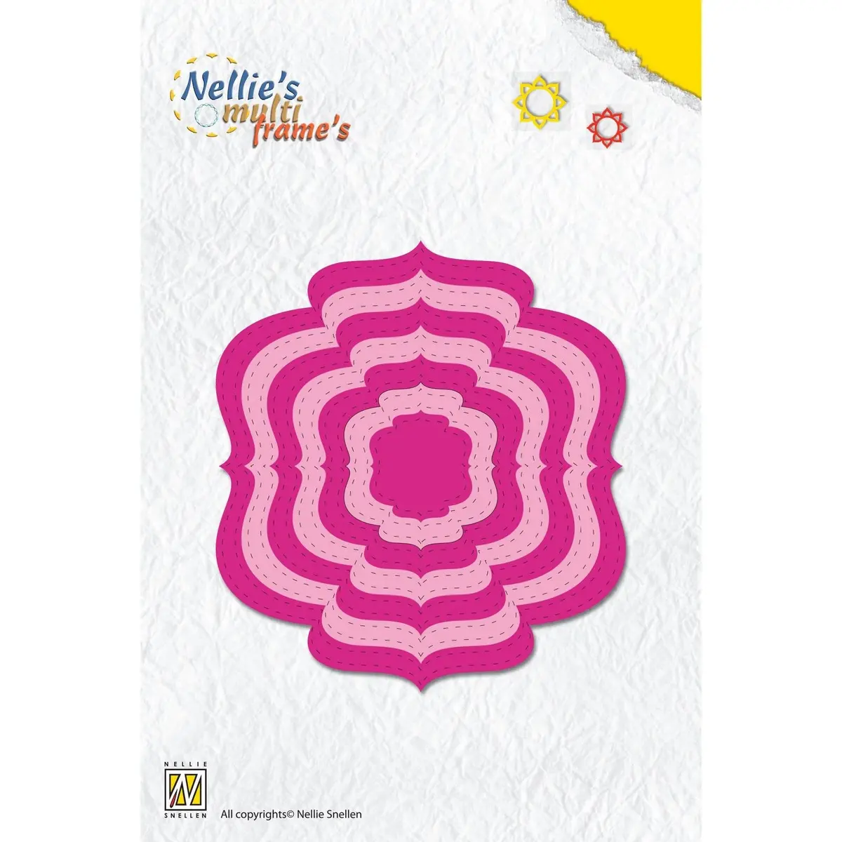 Multi Frame Dies "Dotted Ornamental-2" 1