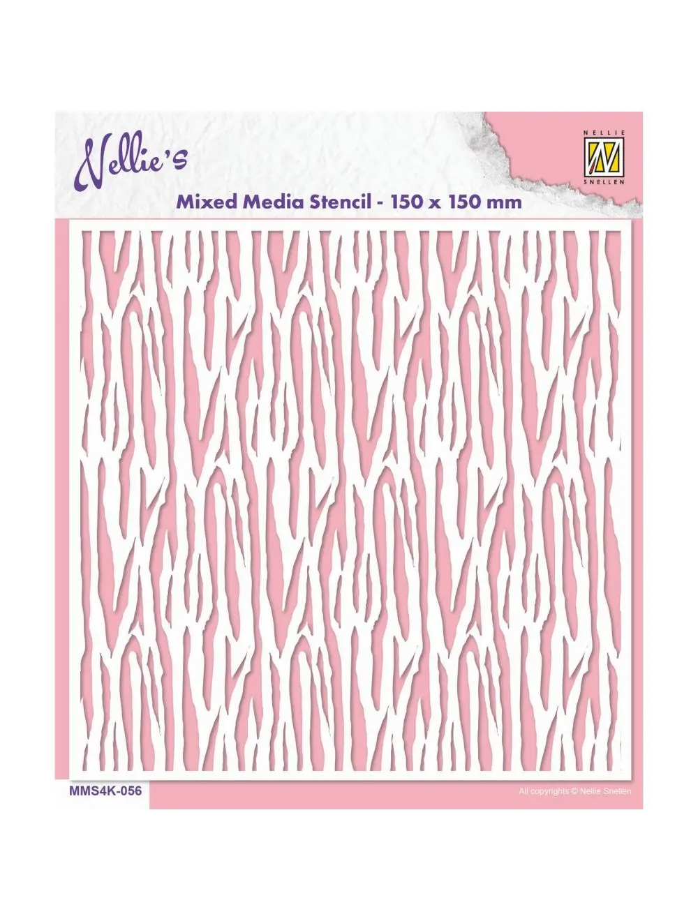 Nellie's Choice - Stencil Zebra 1
