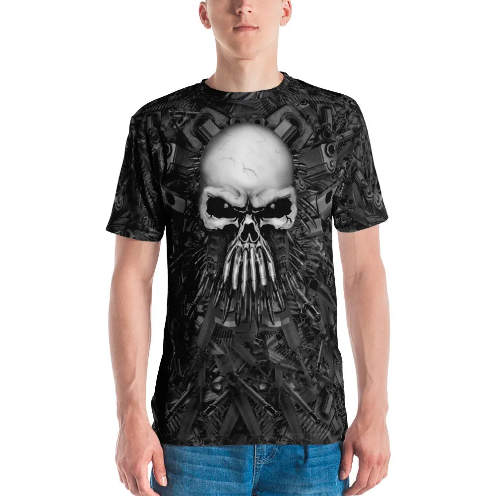 Full-Print T-Shirt With Guns & Skull - Arsenal 1