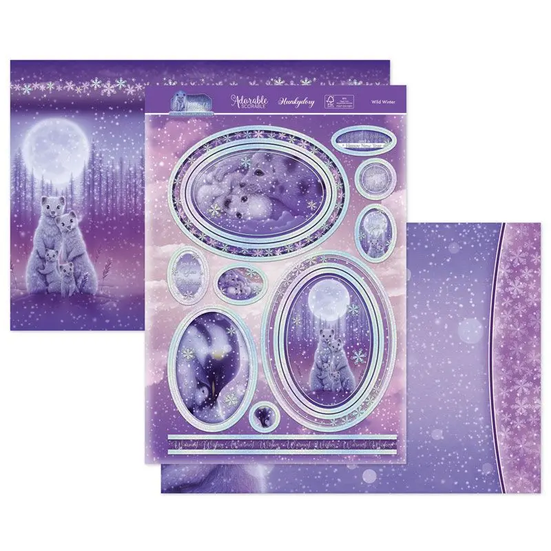 Wild Winter Luxury Topper Set 1