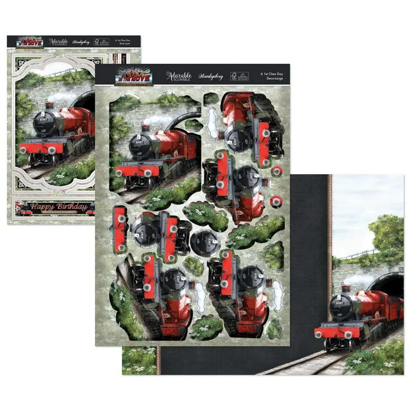 On The Move Deco-Large Set - A 1St Class Day 1