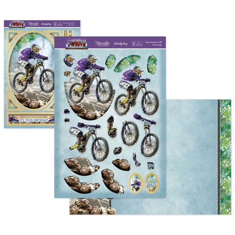 On The Move Deco-Large Set - Take The Bikes Off! 1