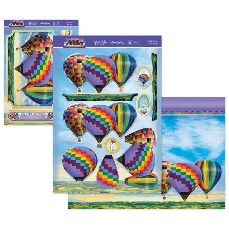On The Move Deco-Large Set - Up & Away 1