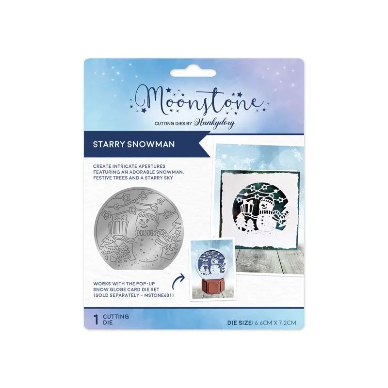 Moonstone Dies - Starry Snowman 1