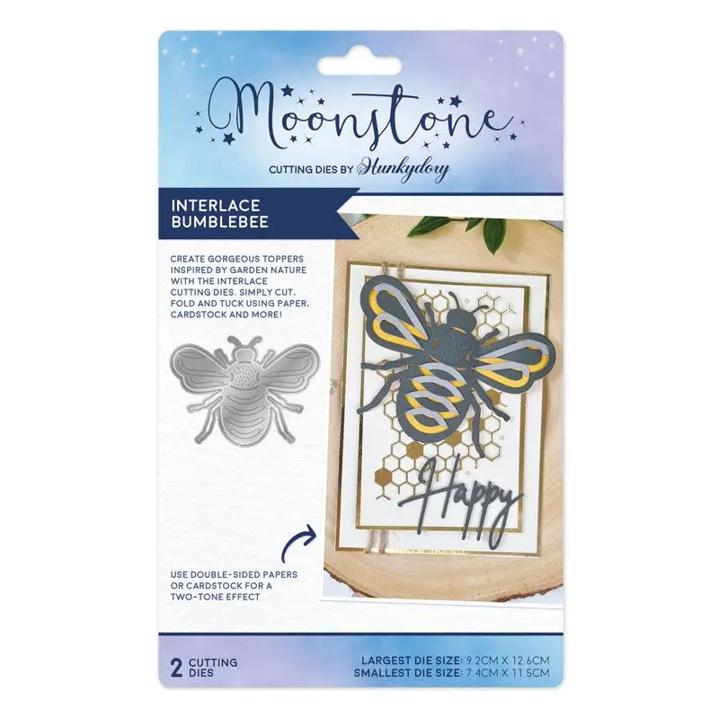 Moonstone Dies - Garden Nature Interlace Bumblebee 1