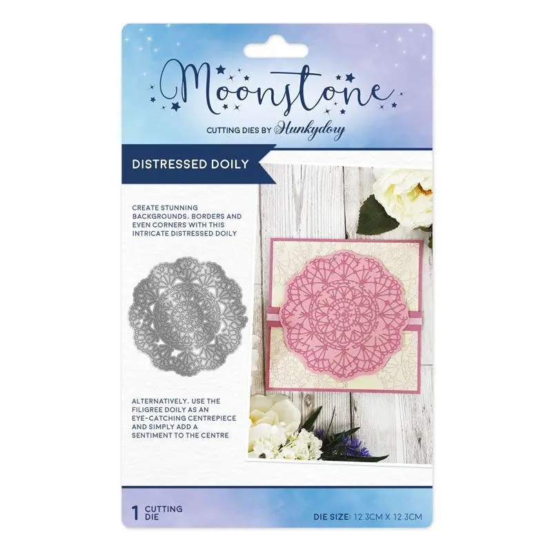 Moonstone Dies - Distressed Doily 1