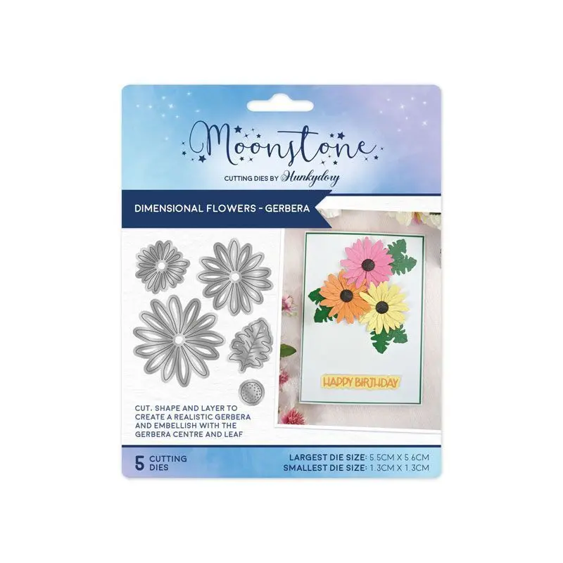 Moonstone Dies - Dimensional Flowers - Gerbera 1