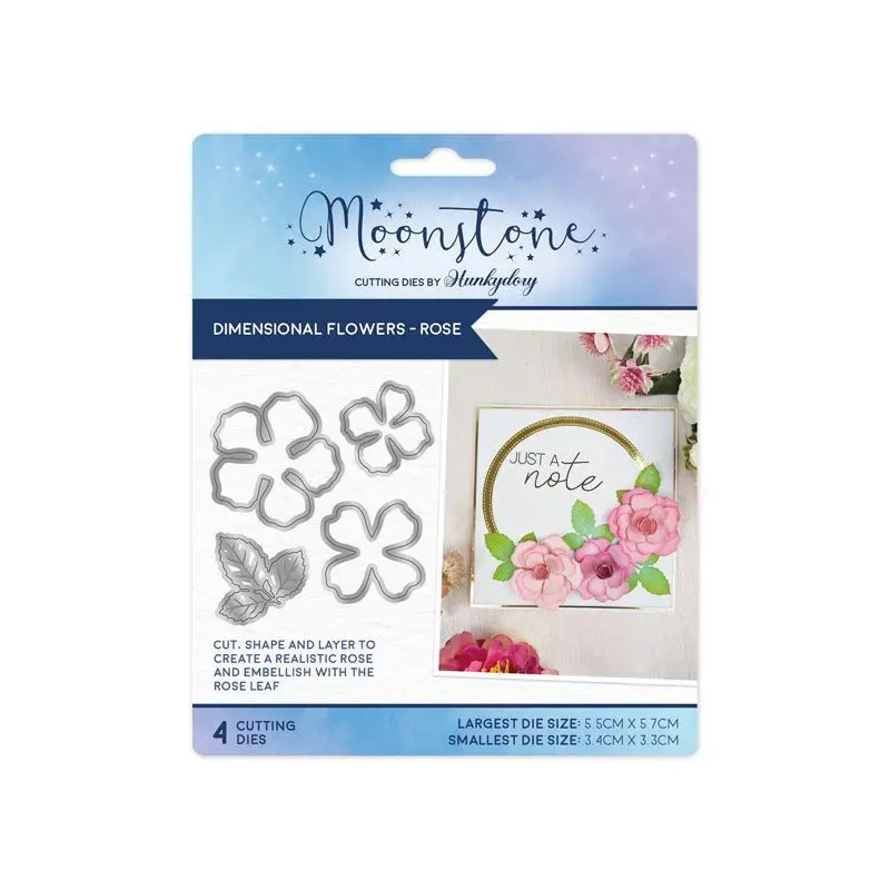 Moonstone Dies - Dimensional Flowers - Rose 1