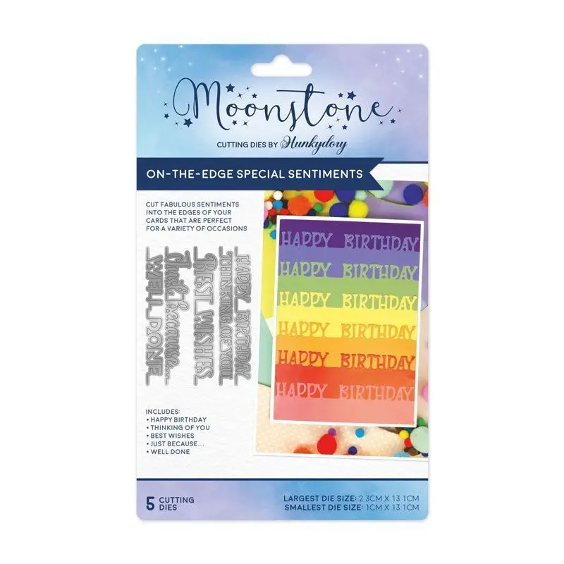 Moonstone Dies - On-The-Edge Special Sentiments 1