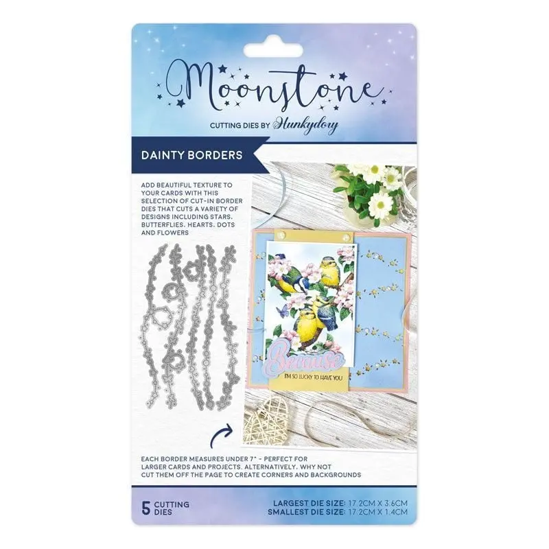 Moonstone Dies - Dainty Borders 1