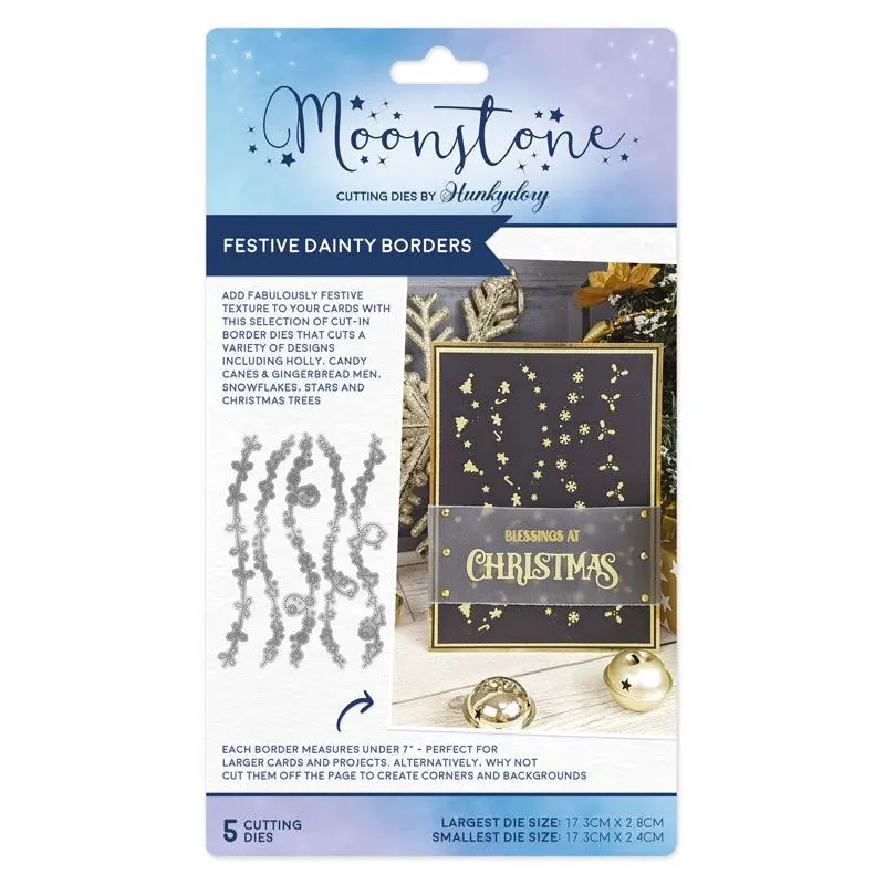 Moonstone Dies - Festive Dainty Borders 1