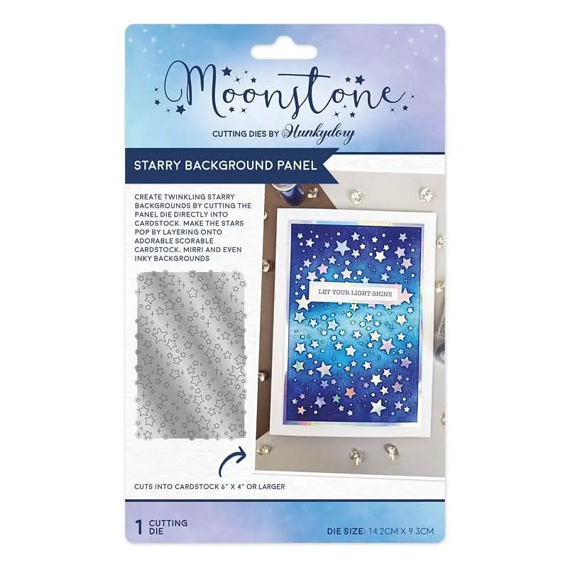 Moonstone Dies - Starry Background Panel 1