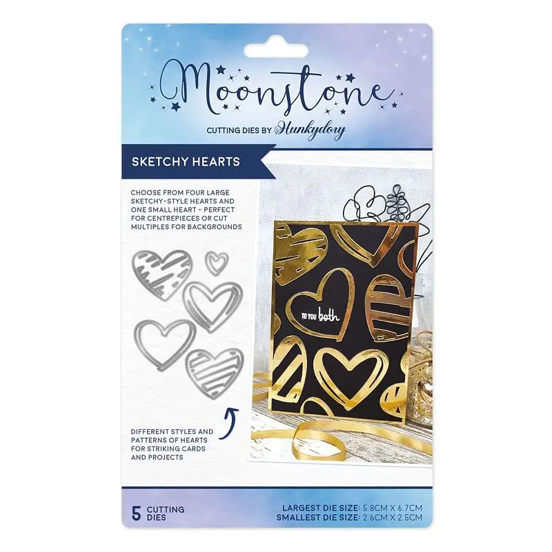 Moonstone Dies - Sketchy Hearts 1