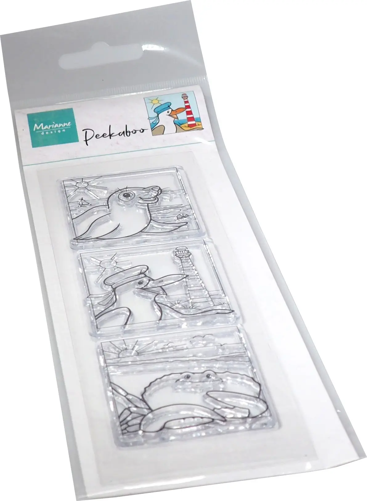 Marianne Design Clear Stamp - Hetty's Peek-A-Boo Beach 1