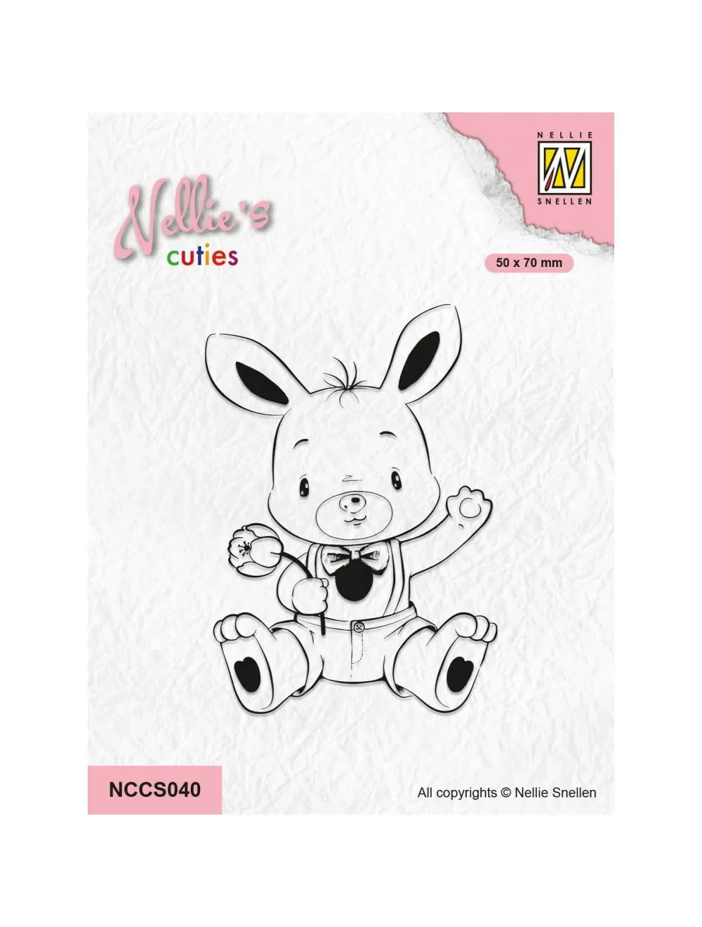Nellie Snellen • Nellie's Cuties Clear Stamp Bunny 1