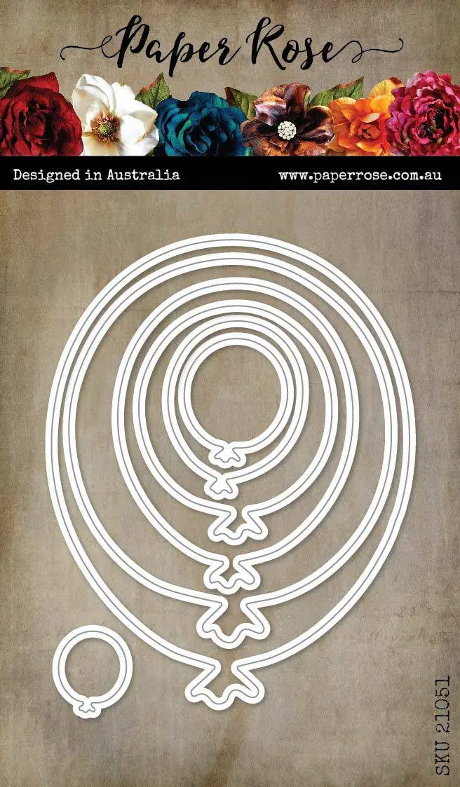 Nesting Balloons Metal Cutting Die 21051 1