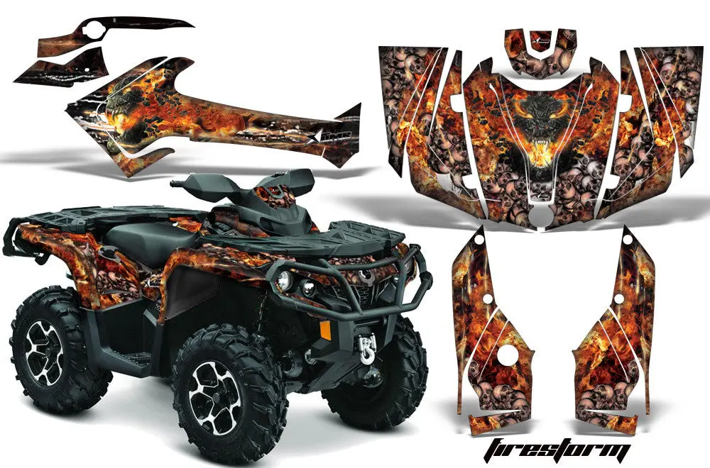 Can Am Outlander 500 / 650 Xt Dps Sst G2 Graphics (2013-2016) 2