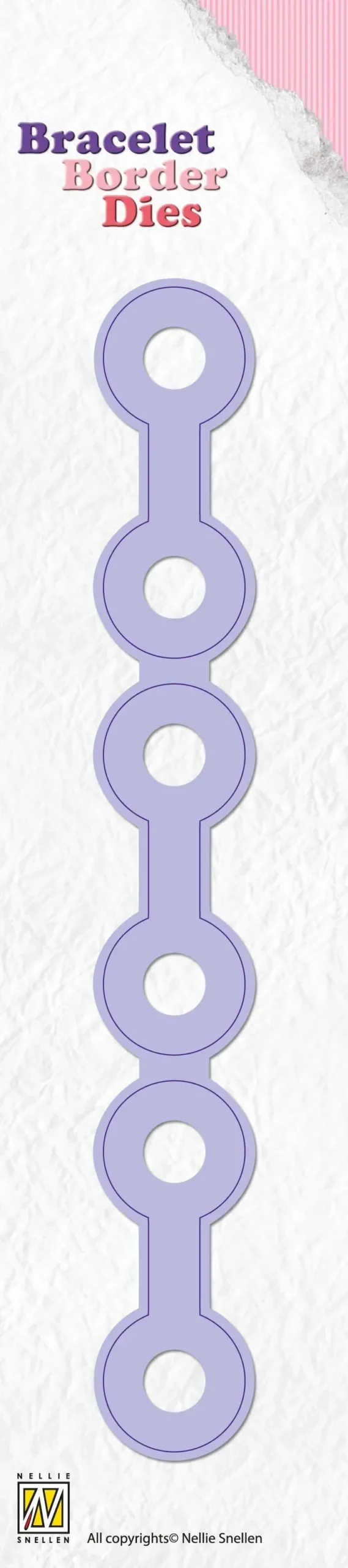 Bracelet Border Dies - Jumbo Round 1