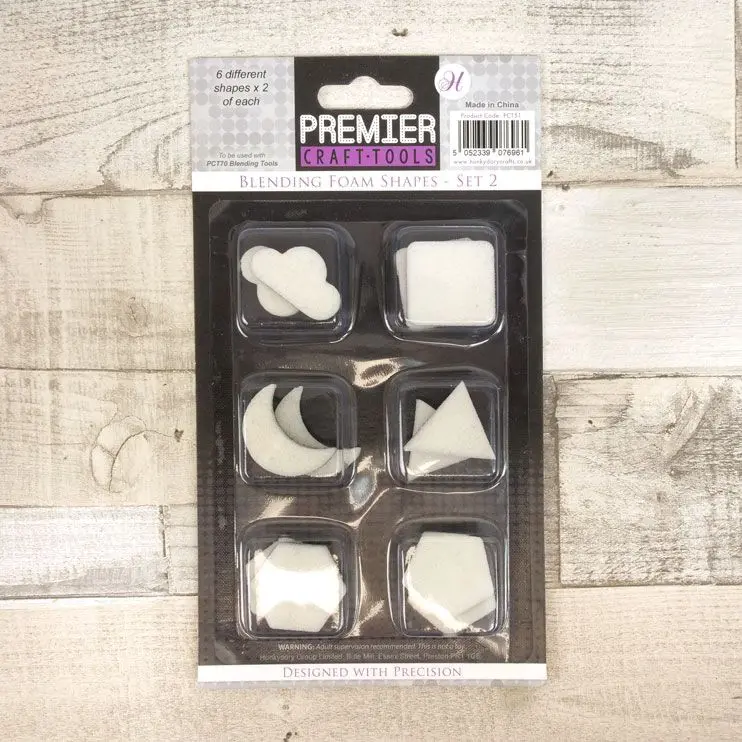 Premier Craft Tools - Blending Foam Shapes Set 2 1