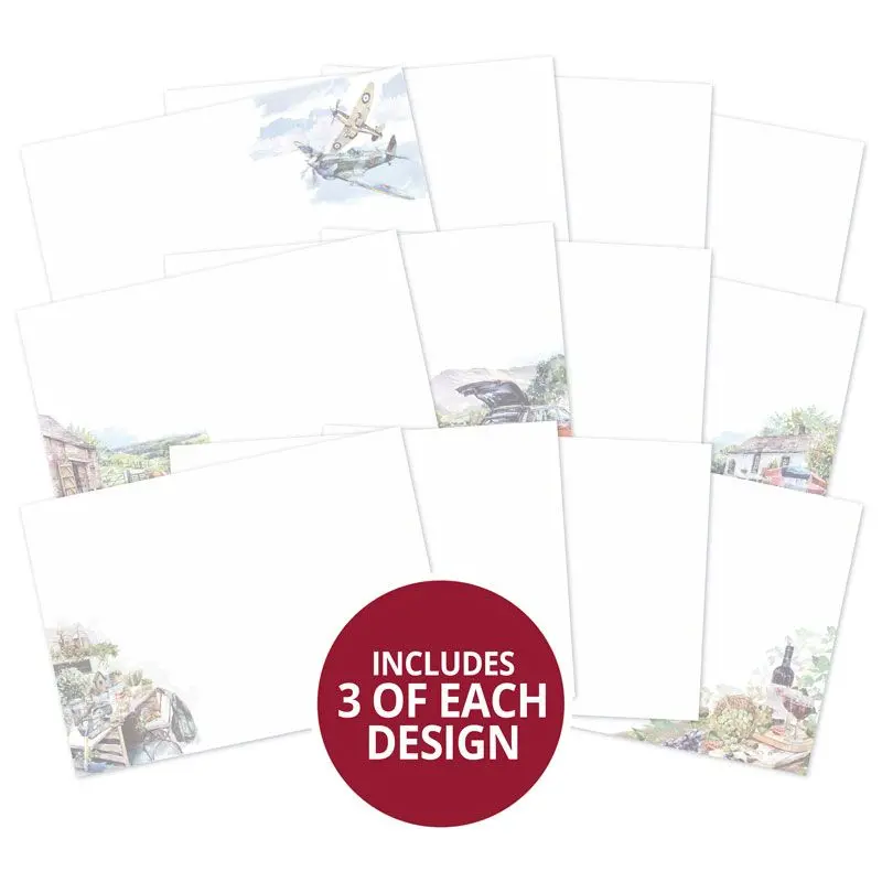 Picturesque Pastimes Luxury Card Inserts 1
