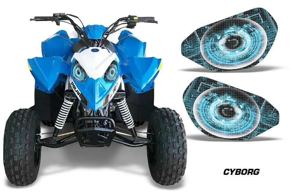 Polaris Outlaw 90/110 Headlight Graphics 21