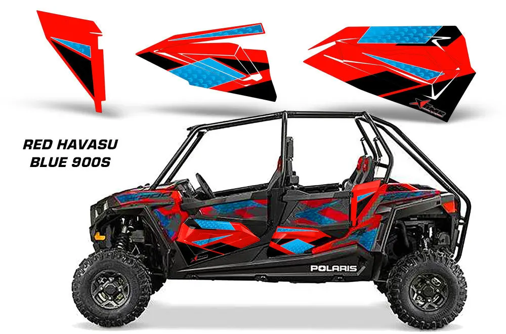 Polaris Rzr 900S 4-Door, Lower-Door Oem Graphics 3