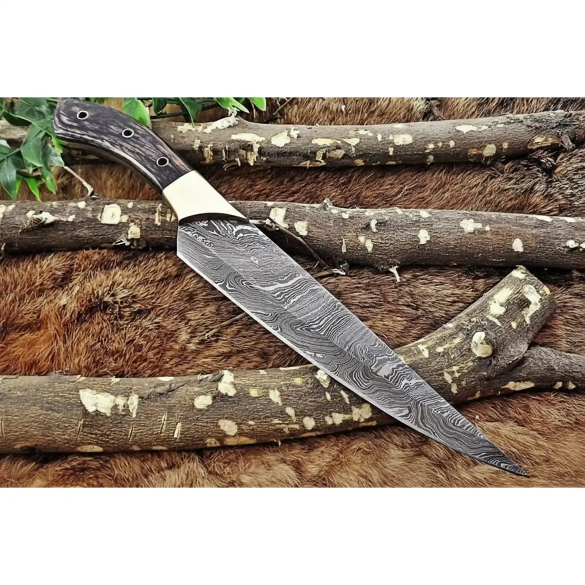 Premium Hand-Forged Damascus All-Purpose Chef Knife 1