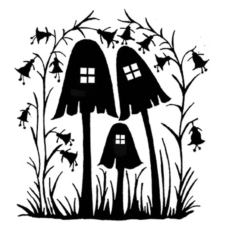 Lavinia Stamp - Mushrooms 1
