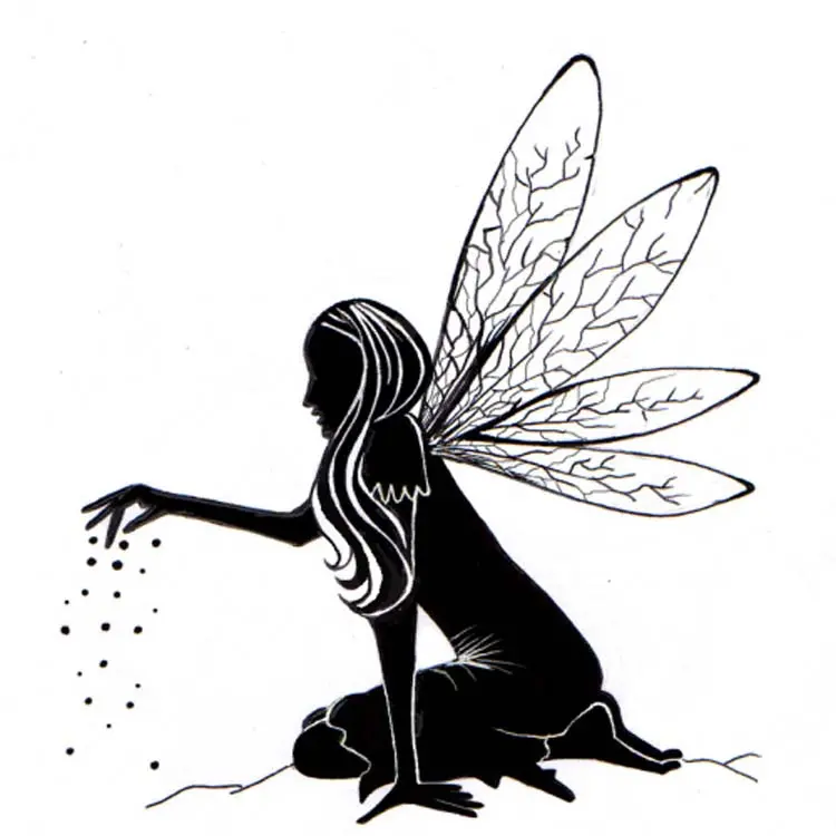 Lavinia Stamp - Fairy Dust Silhouette 1