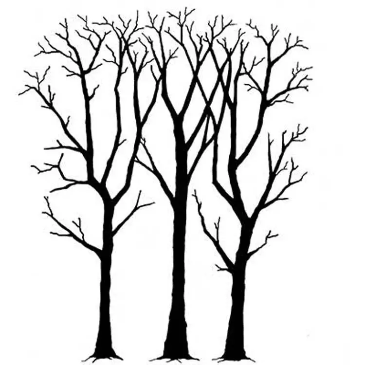 Lavinia Stamp - Spring Trees 1