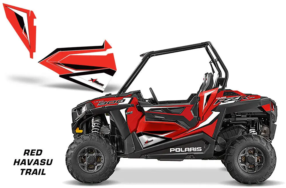 Polaris Rzr 900 Trail Lower-Door Oem Graphics 1