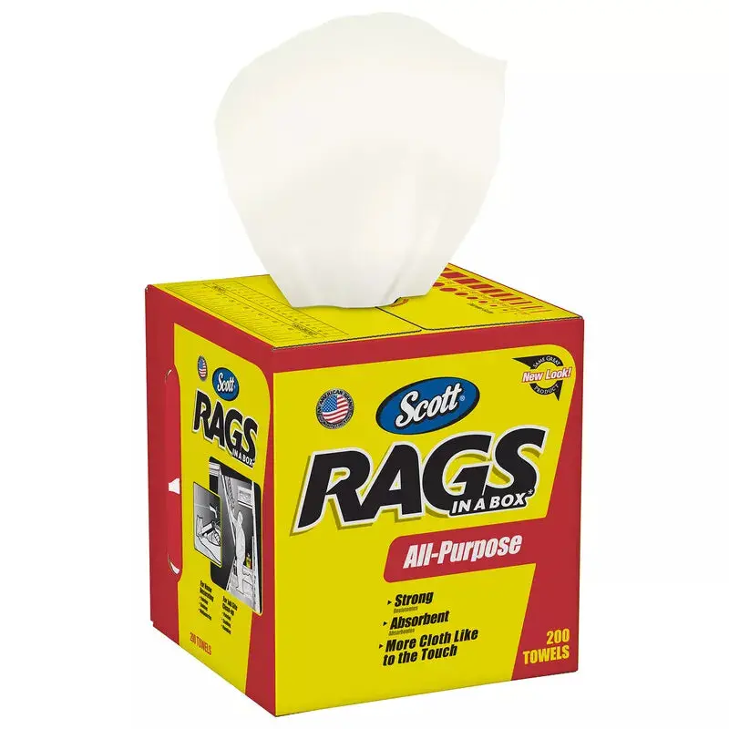 Scott's Rags In A Box, 12X10 200 Count 1
