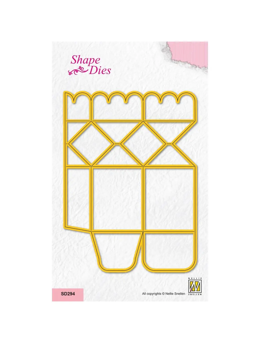 Nellie's Choice - Cutting Die Giftbox Candygift 1